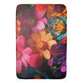 花かわいらし類 バスマット (正面縦)