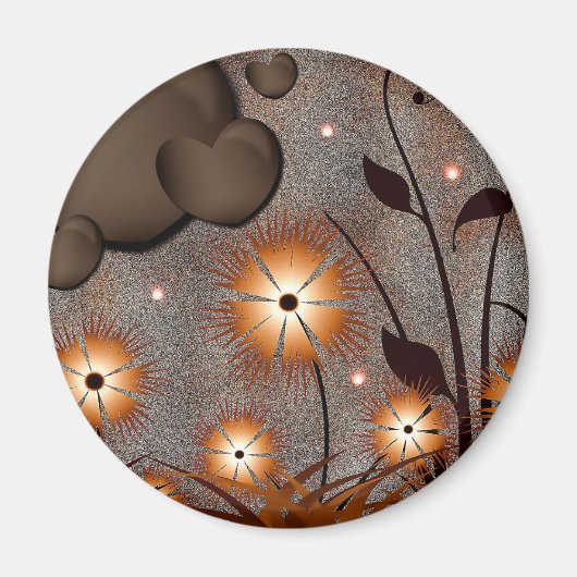 花かわいらし類 マグネット (正面)