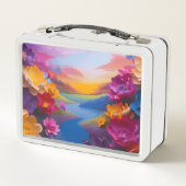 花かわいらし類 メタルランチボックス (裏面)