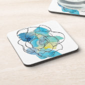 花かわいらし飲料用コースター コースター (左側)