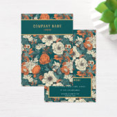 花かわいらし飾りイヤリング表示カード (デスク)