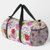 花かわいらし鮮やか柄デュフェルバッグ ダッフルバッグ (右コーナー)