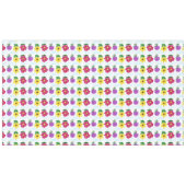 花かわいらし黄紫ピンク テーブルクロス (正面(横))