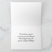 花かわいらし-誕生日カード カード (内部)