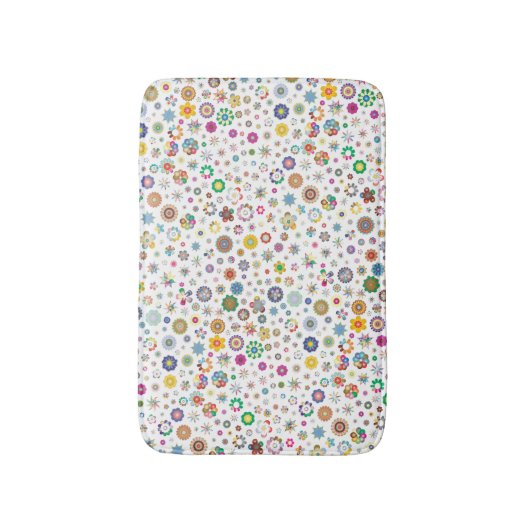 花かわいらし- Bath Mat バスマット (正面縦)