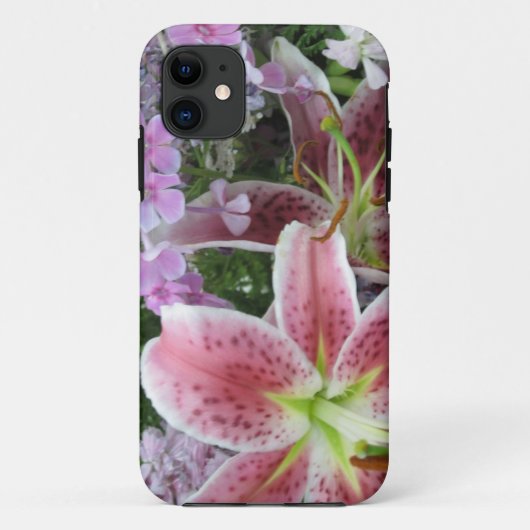 花かわいらしiPhone 5ケース Case-Mate iPhoneケース (裏面)
