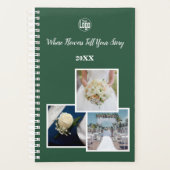 花があなたの物語を伝える場所🌿お花屋さん プランナー手帳 (正面)