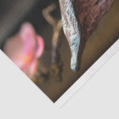 花がお洒落切り離されるゴシック様式のガーゴイル 薄葉紙 (詳細)