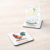 花がコースターの鶏 コースター (右側)