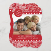 花がジャングルに咲く季節の挨拶製品 シーズンカード (正面/裏面)