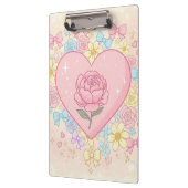 花がハートに咲く…ナターシャ クリップボード (左)