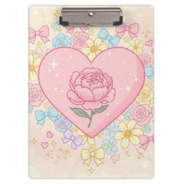 花がハートに咲く…ナターシャ クリップボード