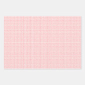 花がピンクと緑AKAソロリティ ラッピングペーパーシート (正面3)