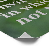 花がポスターを使わない場合 ポスター (角)