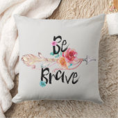 花が付いている勇敢な矢があって下さい クッション (ブランケット)