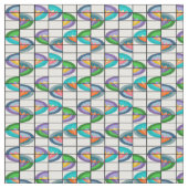 花が割れる ファブリック (クローズアップ)