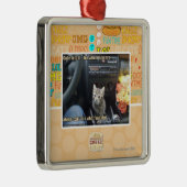 花が十分ではない時 メタルオーナメント (右)