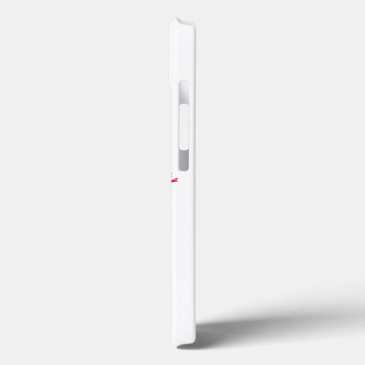 花が咲き乱れた黒猫 Case-Mate iPhoneケース (裏面 / 左)