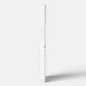 花が咲き乱れた黒猫 Case-Mate iPhoneケース (裏面 / 右)