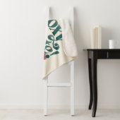 花が咲き乱れるかわいいfoxy シェルパブランケット (インサイチュ)