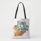 花が咲き乱れるかわいいfoxy トートバッグ (正面)