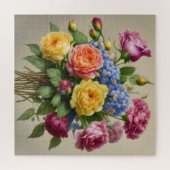 花が咲き乱れる開花 ジグソーパズル (横)