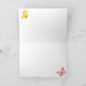 花が咲き鳥が蝶が舞う カード (内部)