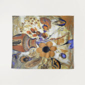 花が咲くエトルリア花器 タペストリー (正面(横))