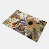 花が咲くエトルリア花器 ドアマット (アングル)