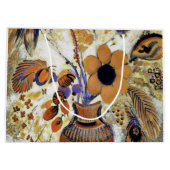 花が咲くエトルリア花器 ラージペーパーバッグ (裏面)