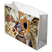 花が咲くエトルリア花器 ラージペーパーバッグ (裏面アングル)