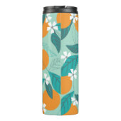 花が咲くオレ葉ンジ。イラストレーション タンブラー (裏面)