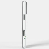 花が咲くクリスチャンブルークロス Case-Mate iPhoneケース (裏面 / 右)