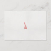 花が咲くスケッチ エンクロージャーカード (正面)