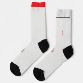 花が咲くスケッチ ソックス (左)