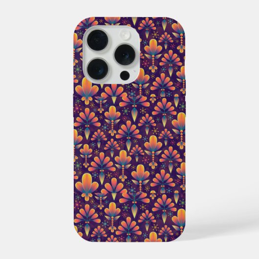 花が咲くスマホケース iPhoneケース (裏面)