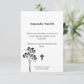 花が咲くチャリティーカード サンキューカード (スタンド正面)