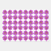 花が咲くラッピングペーパー ラッピングペーパーシート (正面2)