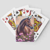 花が咲く四季馬 トランプ (裏面)