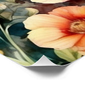 花が咲く夏の庭 ポスター (コーナー)