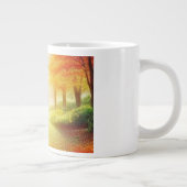 花が咲く春 ジャンボコーヒーマグカップ (右)