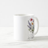 花が咲く水槽の上だ コーヒーマグカップ (正面右)