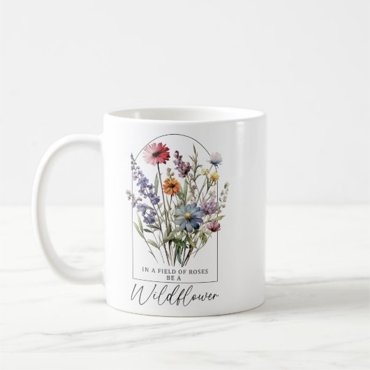 花が咲く水槽の上だ コーヒーマグカップ (左)