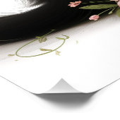 花が咲く素敵なタキシードの子猫 ポスター (コーナー)