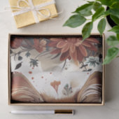 花が咲く美しい猫 薄葉紙 (ギフト)