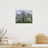 花が咲く野菜園 ポスター (キッチン)