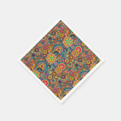 花が咲く風車 スタンダードカクテルナプキン (角)