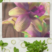 花が咲く キッチンタオル (折り畳み)