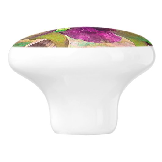 花が咲く セラミックノブ (側面)