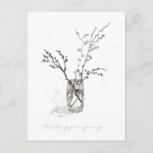 花が咲く ポストカード (正面)